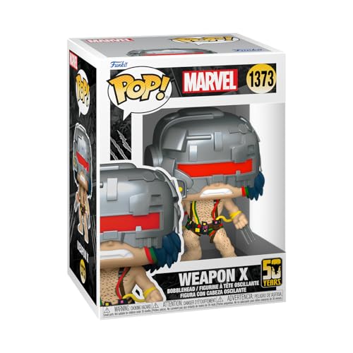 Funko POP! Marvel: Wolverine 50th - Ultimate Weapon X - X-Men - Collectable Vinyl Figure - Gift Idea - Official Merchandise - for Kids & Adults…