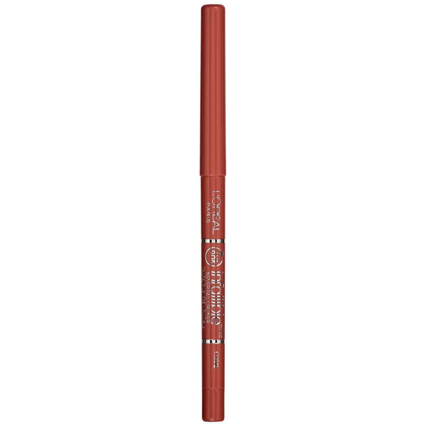L'Oréal Paris Colour Riche Never Fail Lip Liner, Coral, 0.009 oz. Beauty & Personal Care L'Oreal Paris