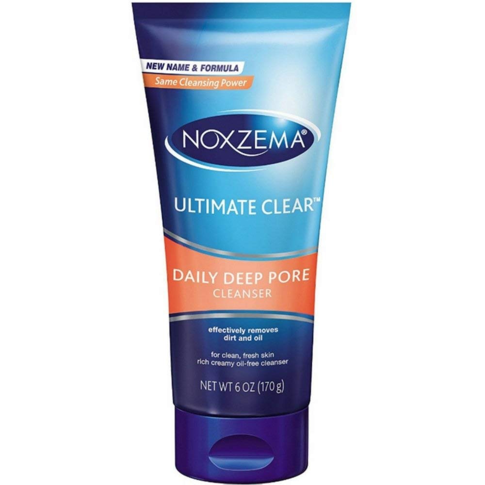 Noxzema Ultimate Clear Daily Deep Pore Cleanser 6 oz (Pack of 10)