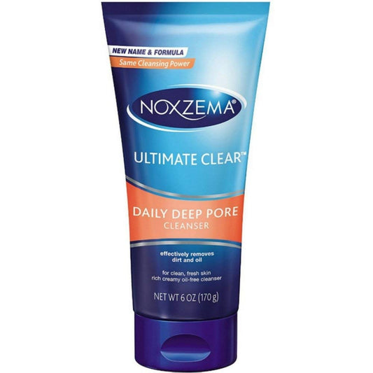Noxzema Ultimate Clear Daily Deep Pore Cleanser 6 oz (Pack of 8) Beauty & Personal Care Noxzema
