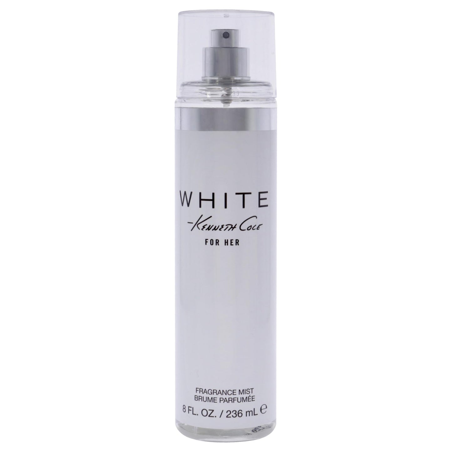 Kenneth Cole White for Her Body Mist for Women, Notes of Mandarin, Vanilla, Musk, and Orchid, Fruity, Fresh, Feminine Scent, Long-Lasting, Everyday