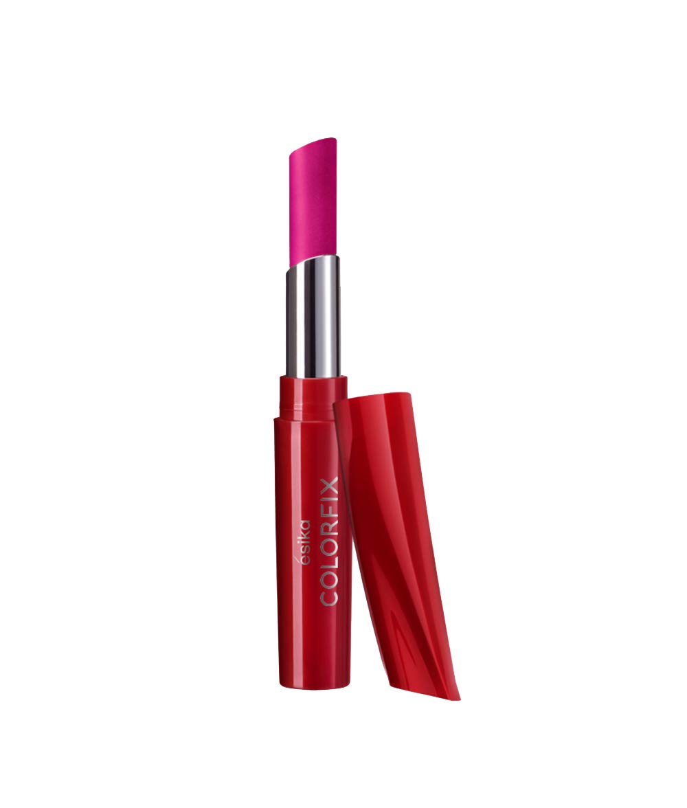 Esika Colorfix Long Lasting Lipstick, Color: Fucsia Express