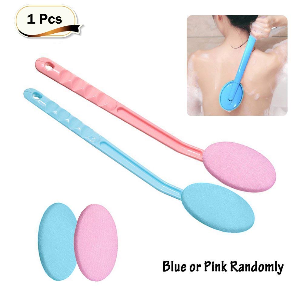 Eyxformula Easy Lotion Applicator for Back - Long Handle Cream Applicators Wand with 2 Pads, Tool to Apply Sunscreen, Self Tanner on Back, Body