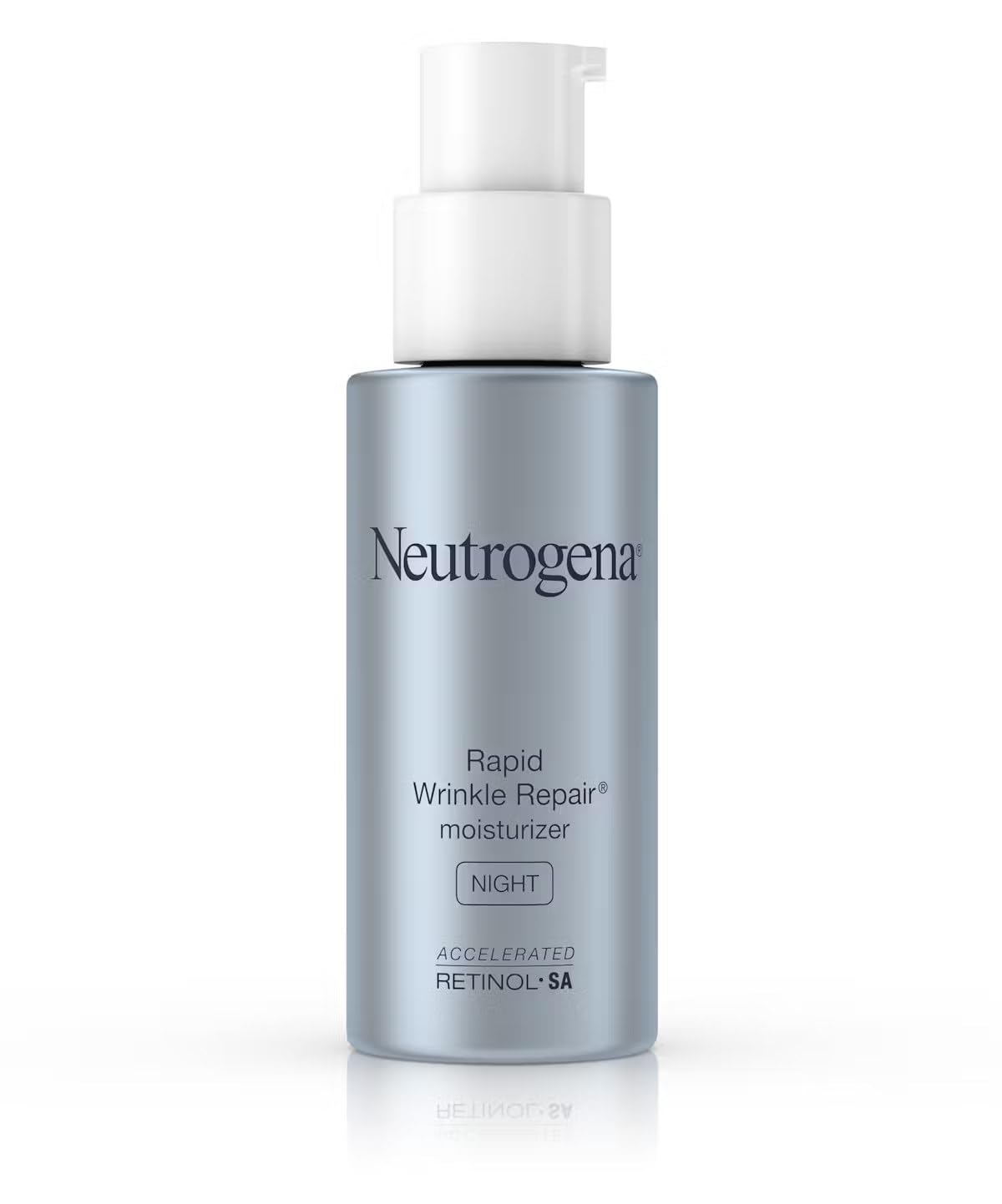 Neutrogena Rapid Wrinkle Repair Anti-Wrinkle Night Accelerated Retinol SA Facial Moisturizer, 1 fl. Oz