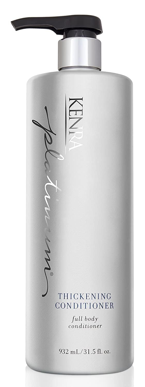 Kenra Professional Platinum Thickening Conditioner | Provides Nourishment & Delivers Shine | Increases Thickness & Volume | Body & Fullness | Protects