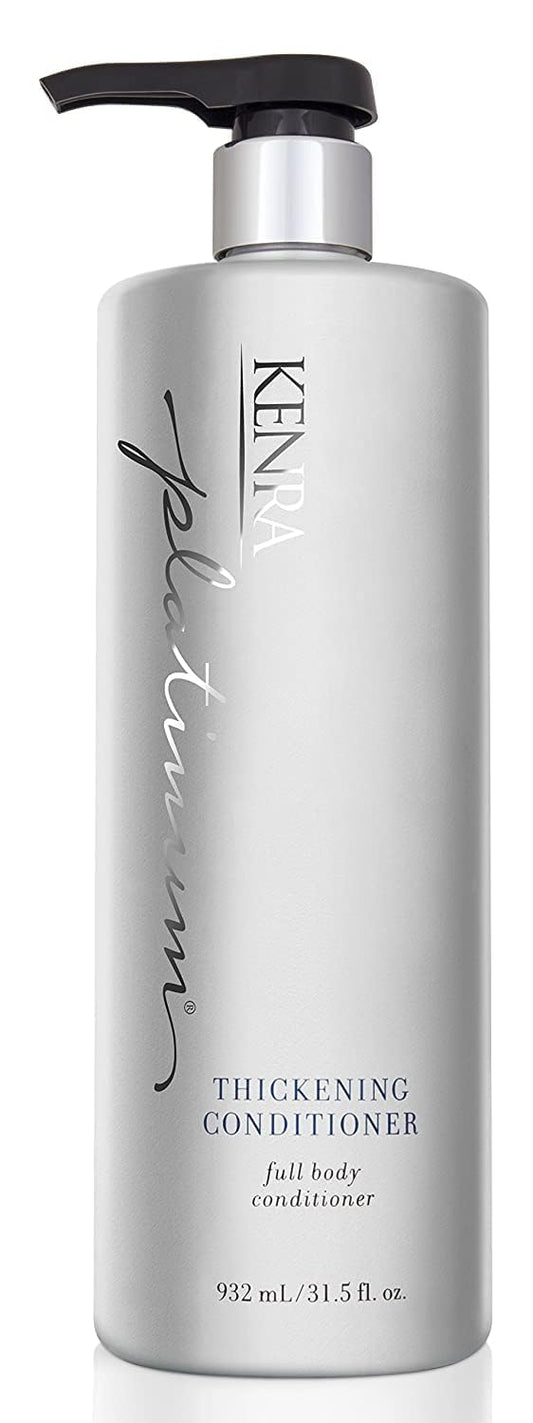 Kenra Professional Platinum Thickening Conditioner | Provides Nourishment & Delivers Shine | Increases Thickness & Volume | Body & Fullness | Protects