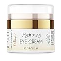 Deluvia Eye Cream Moisturizer, Under Eye and Around Eye Hydrating Eye Cream, Organic Aloe Vera, Vitamin E, Rosehip Seed Oil for Dry Skin