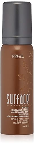 SURFACE Hair Curls Firm Styling Mousse, 2 oz