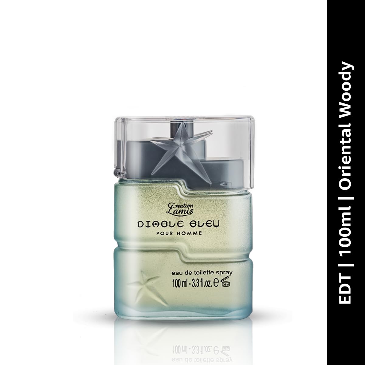 Diable Bleu By Creation Lamis 3.4 oz Eau De Toilette Spray for Men