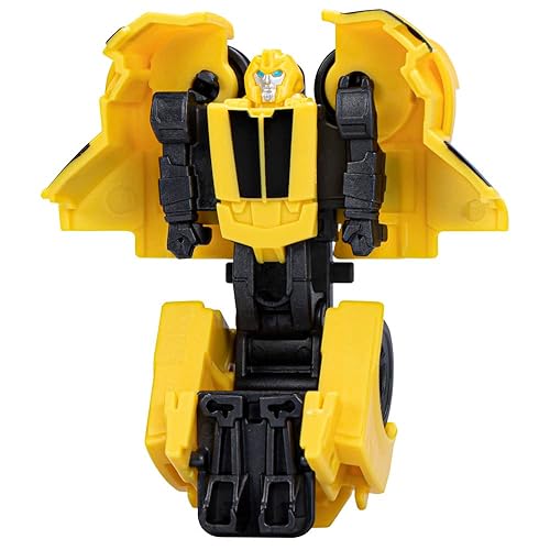 Transformers EarthSpark 6cm Tacticon Bumblebee Figure Robot Toy for Kids Age 6+
