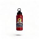 Buc-ee's Yukon Outfitters Stainless Steel Water Bottle - Sleek 32 oz Red, Vacuum Insulated, BPA-Free, No Spill, Leak Proof for Hot & Cold Drinks