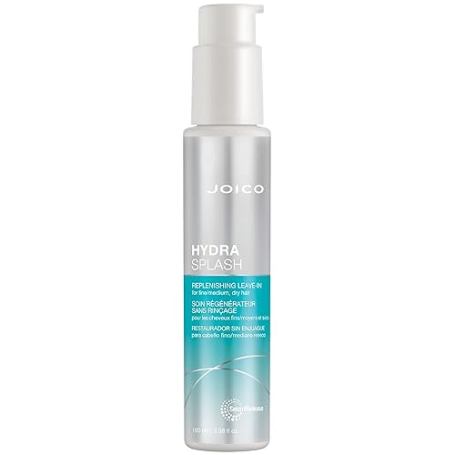 Joico HydraSplash Replenishing Leave-In | For Fine, Medium, Dry Hair | Boost Shine & Softness | Tame Frizz & Hydrate | With Sea Kelp & Coconut Water |