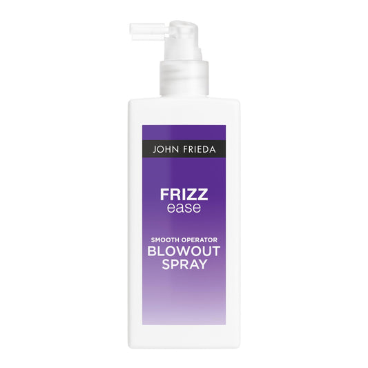 John Frieda Frizz Ease Smooth Operator Blowout Spray, Pre-Styling Heat Protection & Anti-Humidity Spray, 6.77 fl oz