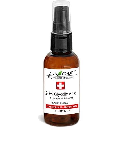DNA Code®- 20% Glycolic Acid Complex Skin Renewal Moisturizer w/Retinol, CoQ10, B5 and More Beauty & Personal Care DNA Code
