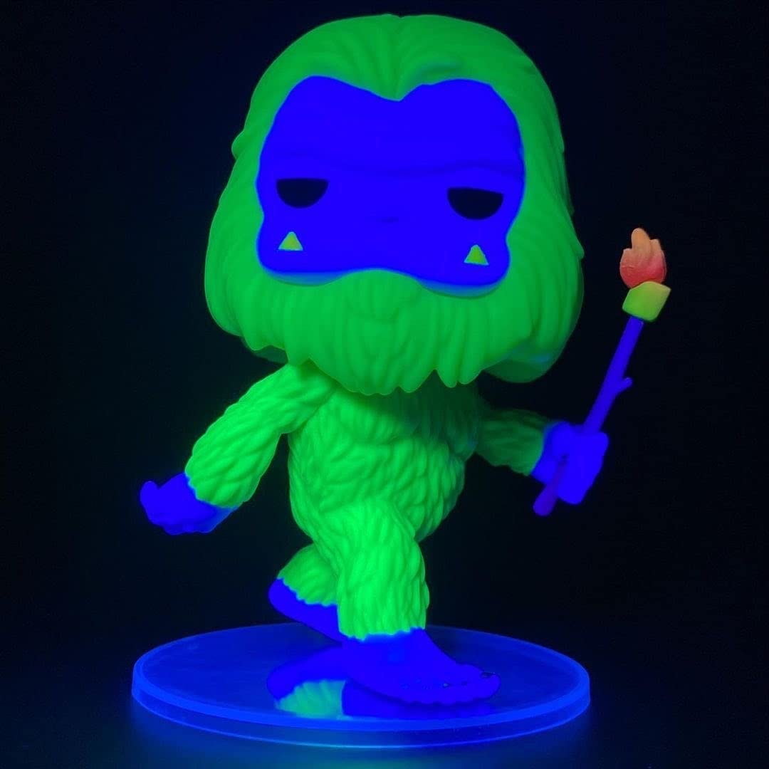 Funko 69592 Pop! Myths - Bigfoot with Marshmallow HQ Blacklight Exclusive Limited Edition #28