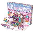 Polly Pocket Doll Advent Calendar, DIY Gingerbread House Playset with 24+ Surprises, Dollhouse Furniture, and Holiday Accessories