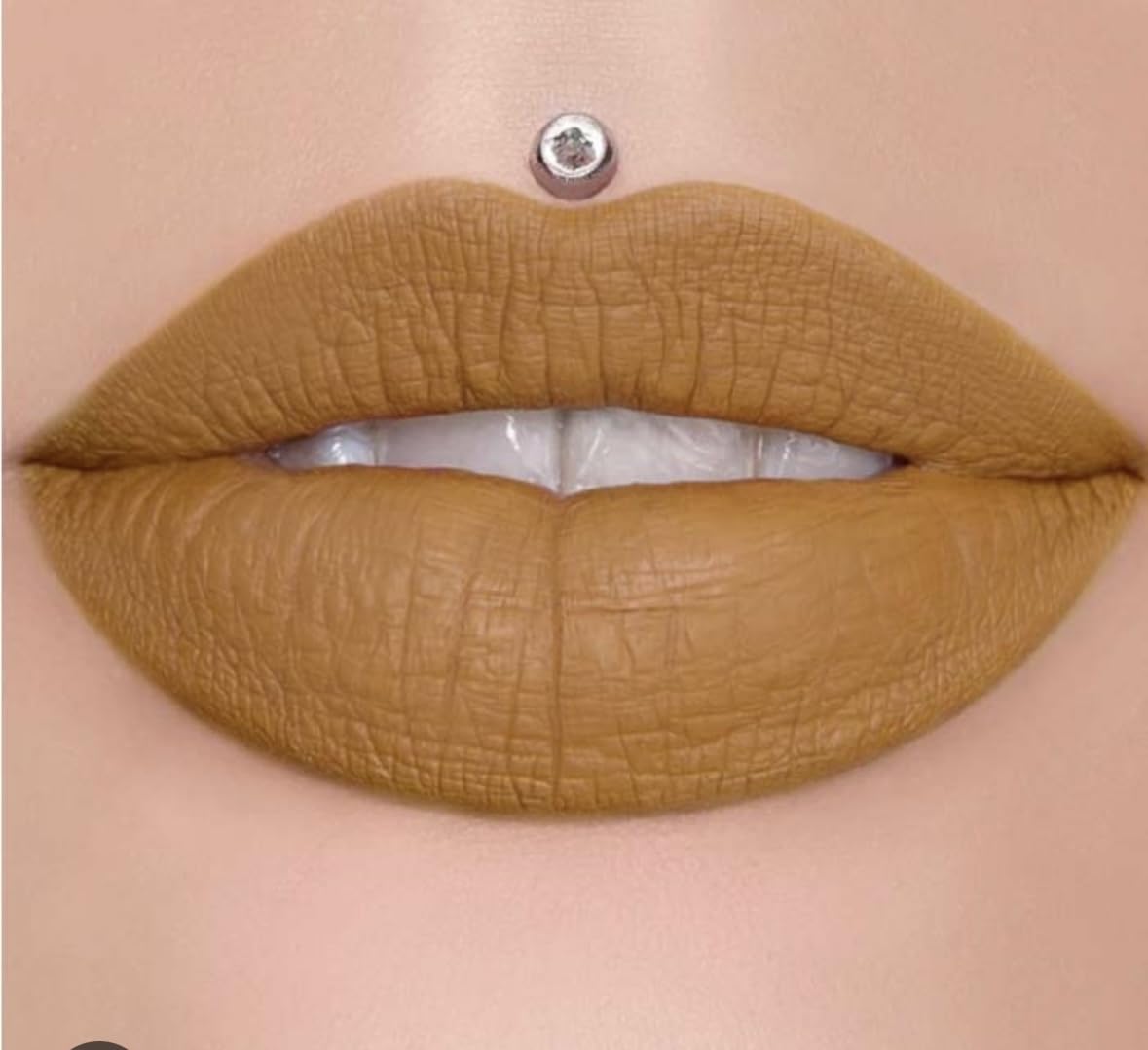 Jeffree Star Velour Liquid Lipstick, Caramel Brown, Long-Lasting Matte Formula, Professional Makeup