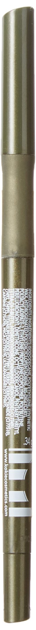 Kokie Cosmetics Retractable Kohl Eyeliner, Golden Green, 0.012 Ounce