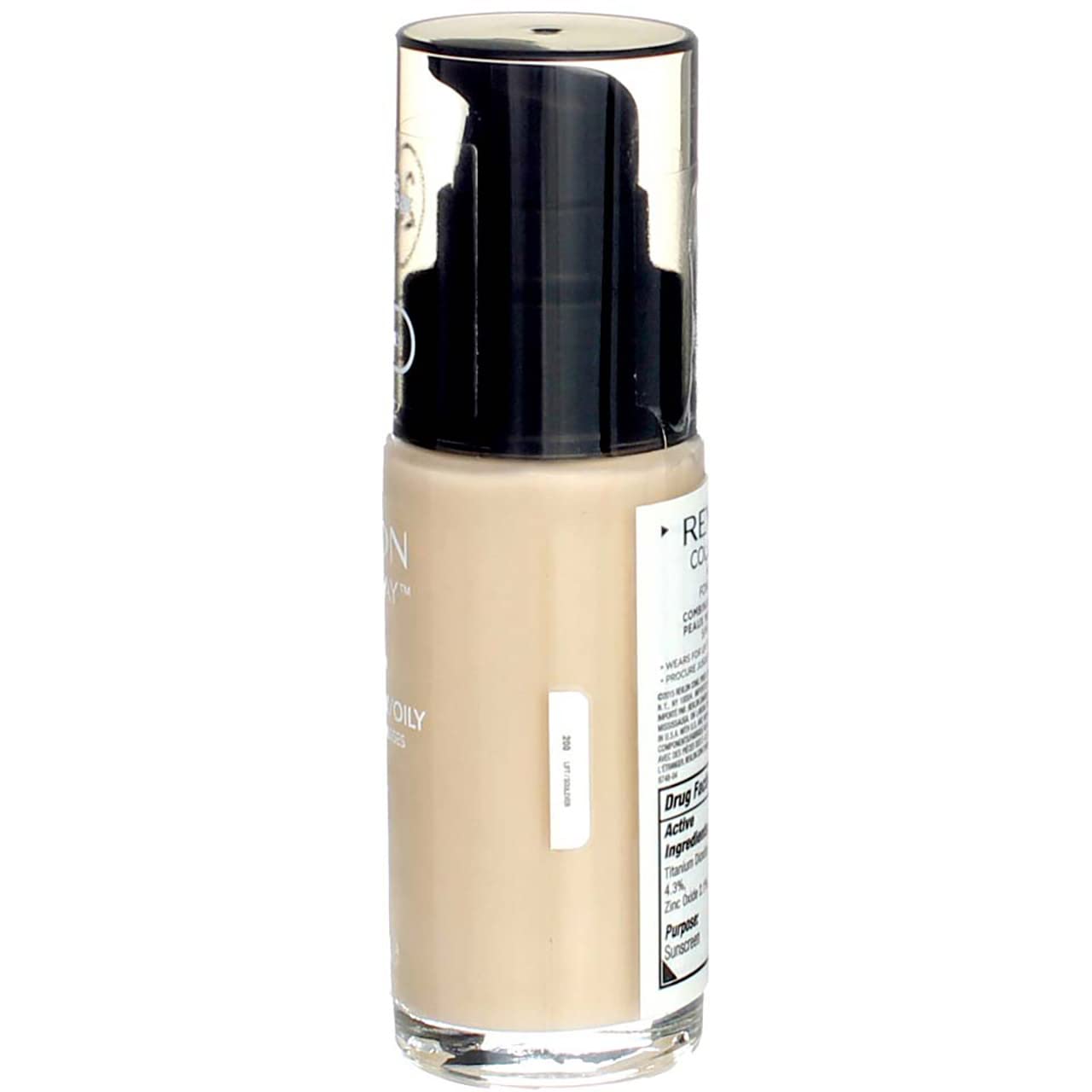 Revlon Colorstay for Combo/Oily Skin Makeup, Nude [200] 1 oz (Pack of 2)