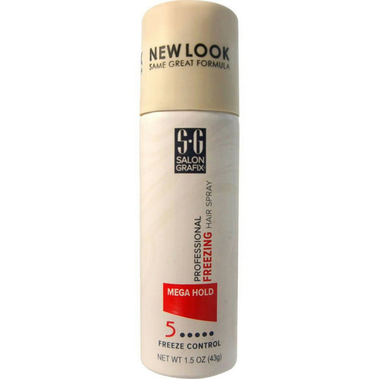 Salon Grafix Mega Hold Freezing Hair Spray, 1.5 oz (Pack of 2) Beauty & Personal Care Salon Grafix