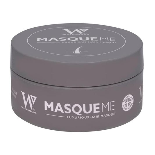 Watermans Hydrating Rosemary & Argan Oil Hair Mask and Deep Conditioner for Dry or Damaged Hair with Niacinamide, Provitamin B5, Caffeine, B3, B6, B7