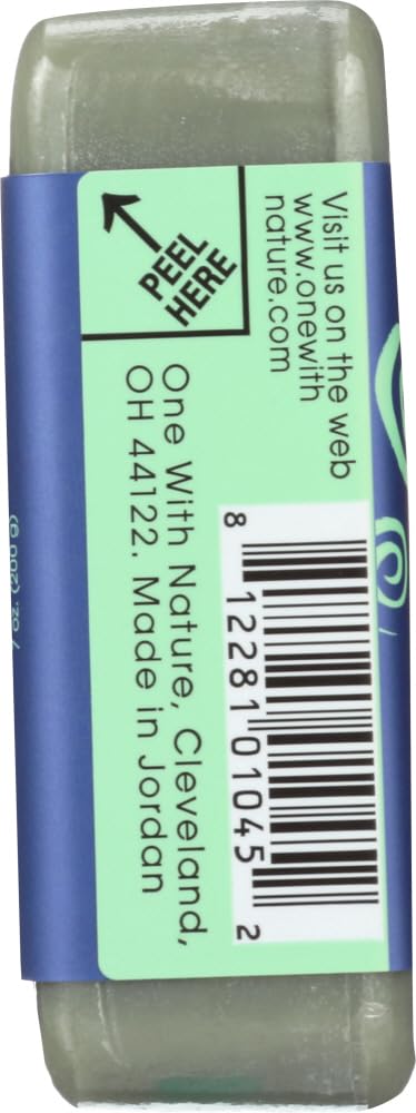 One with Nature French Clay Soap - French Green - Case of 6-7 oz.