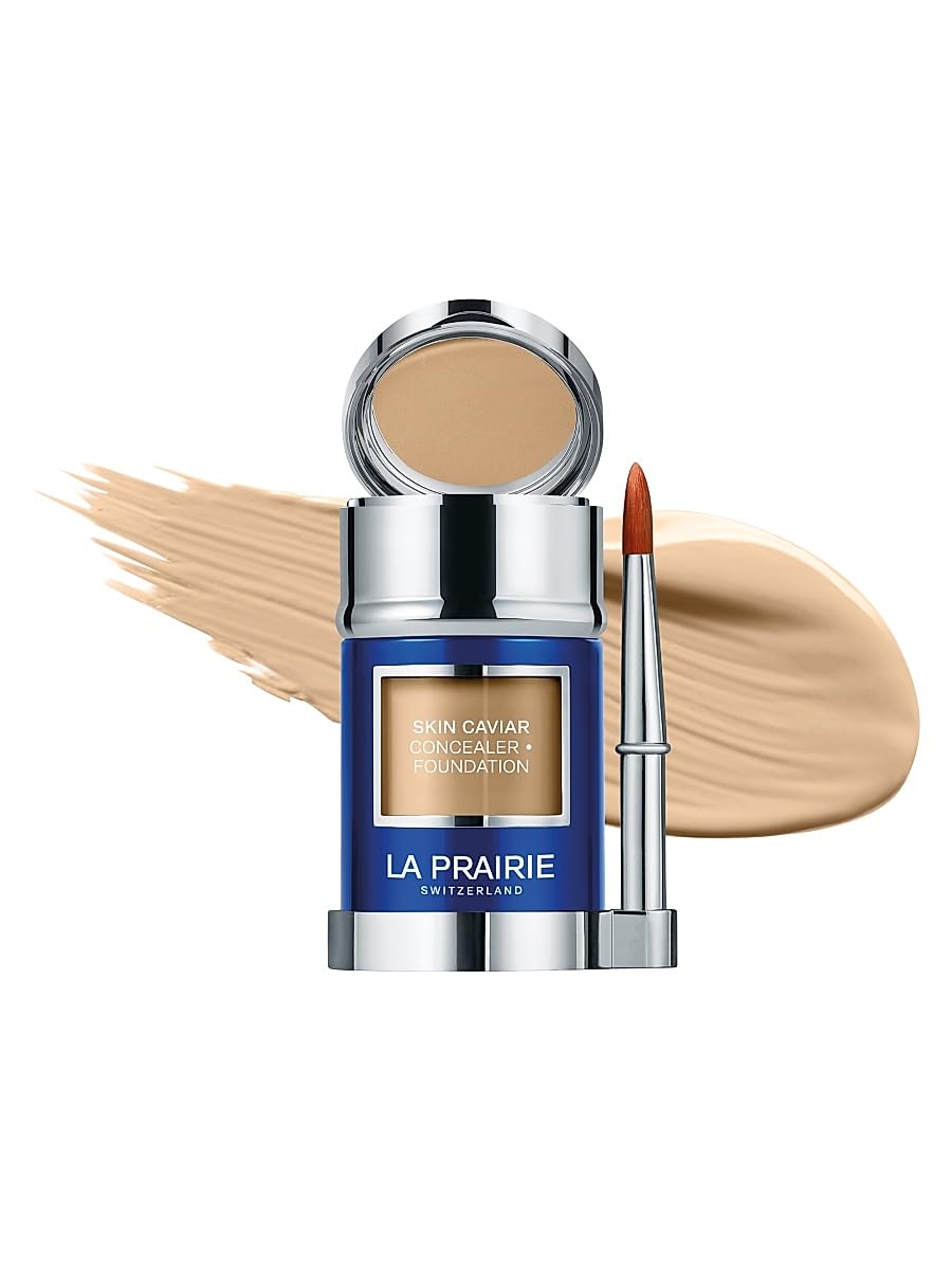 La Prairie, Skin Caviar Concealer Foundation Sunscreen SPF 15, Pure Linen