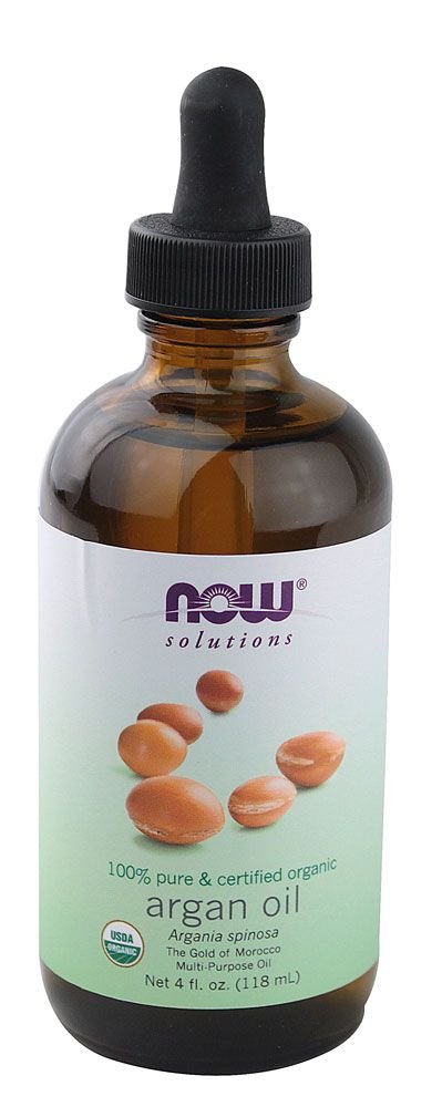 NOW Foods Argan Oil 100% Pure & Certified Organic - 4 fl. oz. 3 Pack