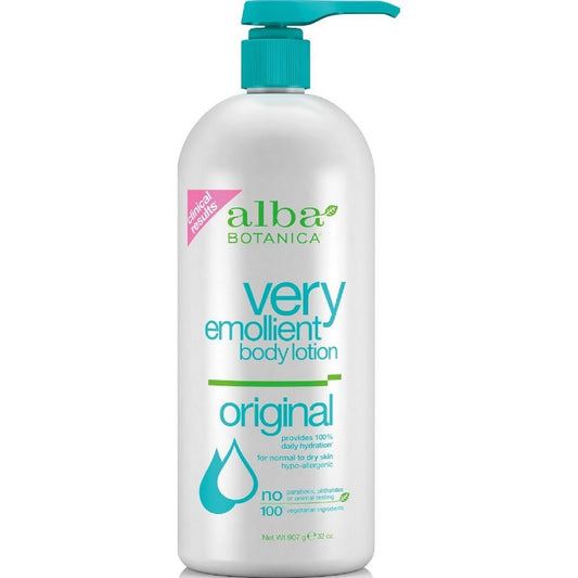 Alba Botanica Very Emollient Body Lotion Original - 32 Fl Oz Beauty & Personal Care Alba Botanica