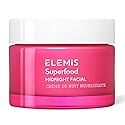 ELEMIS Superfood Midnight Facial - Lightweight Overnight Facial Cream, Prebiotic-Infused Hydrating Gel, Vitamin C Camu Camu Moisturizer, Omega Rich