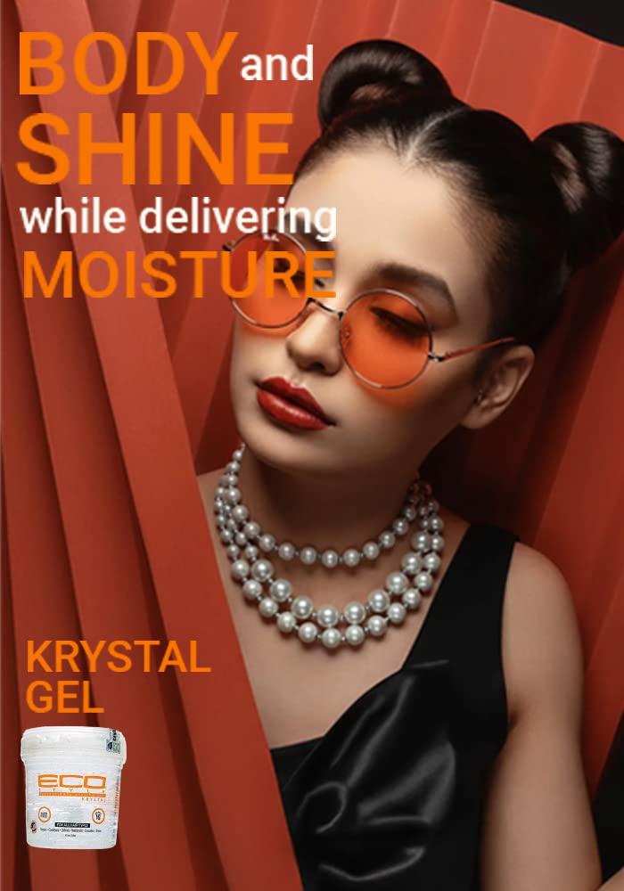 Ecoco Eco Style Hair Gel Krystal - Strong Hold - Ideal For Any Hair ...