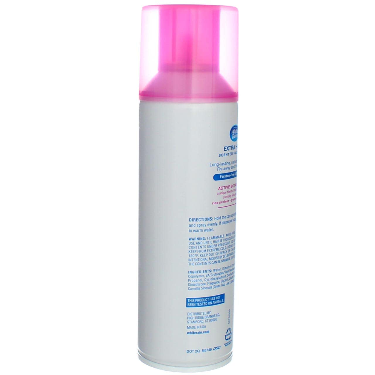 White Rain Hair Spray Aerosol Extra Hold 7 Ounces (Value Pack of 4)