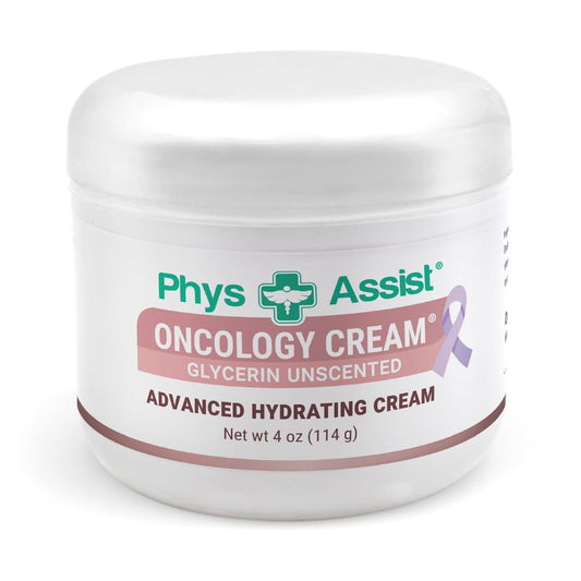 PhysAssist Oncology Cream Glycerin Unscented Moisturizer for Face & Body - Deep Hydration Cream for Dry, Sensitive & Stressed Skin - Fragrance-Free Beauty & Personal Care PhysAssist