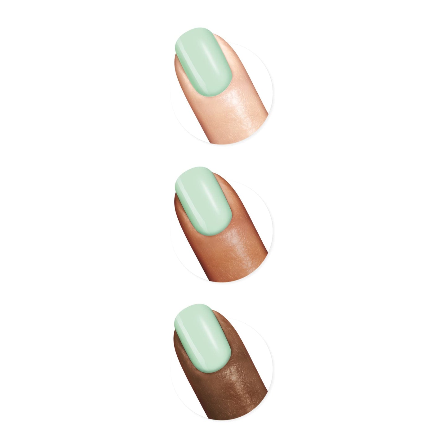Sally Hansen Miracle Gel Donut Shop Collection Nail Polish, Mint Together, 0.5 Fl Oz