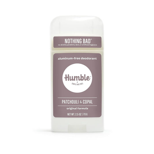 Humble Brands Patchouli Copal Frankincense Deodorant, 2.5 OZ Beauty and Personal Care HUMBLE SIMPLE AND TRUE.