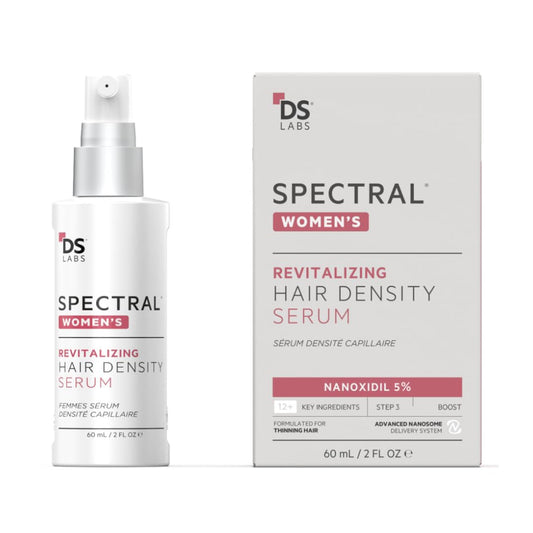 DS Labs Spectral Women’s Hair Density Serum (formerly Spectral.CSF), 60mL - Lightweight Leave-In for Fuller, Thicker Looking Hair, Fast Absorbing