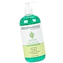 Clean+Easy Soothe Aloe Vera Gel 16 Ounce Pump (473ml) (2 Pack)