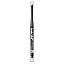 Rimmel London Exaggerate Smoke n' Shine Eye Definer Eyeliner, Long-Wearing, Gel Formula, Flake-Free, 001, Little Black Smokey, 0.01oz