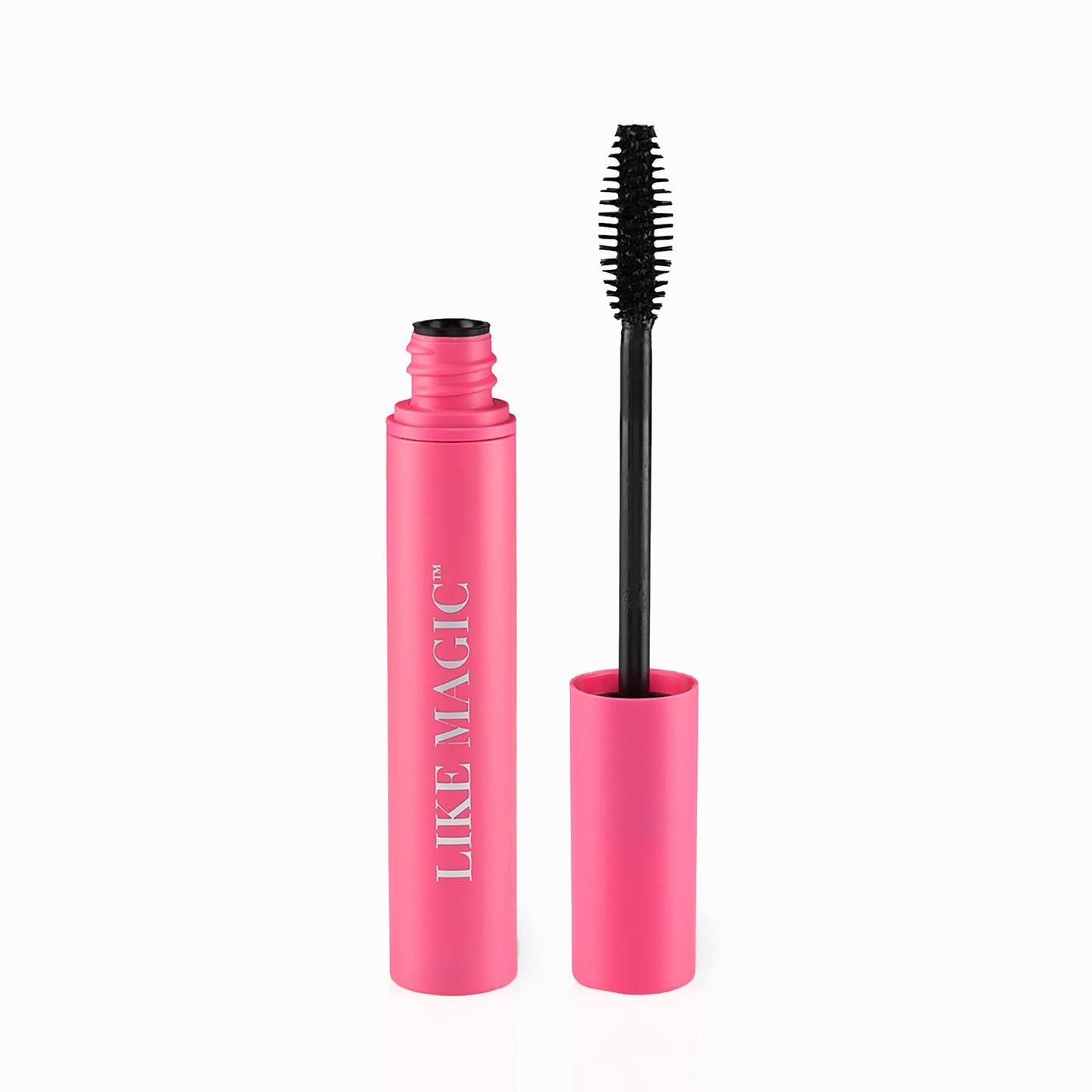 Woosh Beauty, Like Magic Mascara, Black Smudge Proof, Lengthens & Volumizes, Moisturizes w/Argan Oil, Vegan & Cruelty-Free