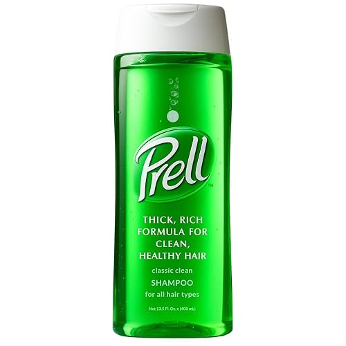 Prell Original Green Shampoo - Classic Clean Deep Cleansing Shampoo for Men & Women | 13.5 oz