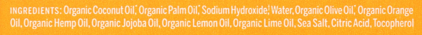 Dr. Bronners Citrus Castile Bar Soap, 5 OZ