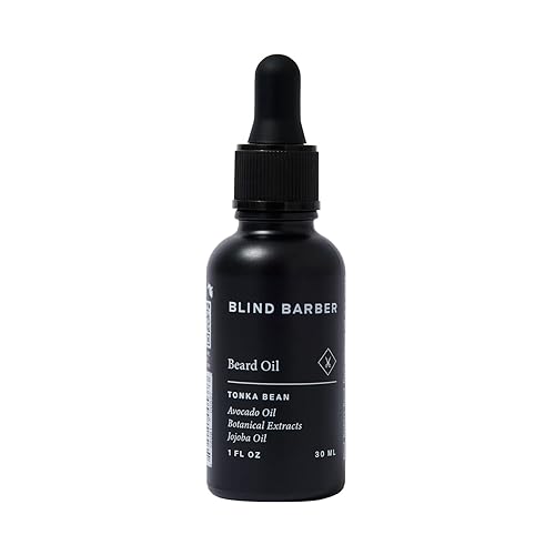 Blind Barber Rejuvenating Face & Beard Oil for Men - Moisturizing & Softening - Hydrate Clean Shaven Skin or Use As a Natural Beard Growth Oil for Men