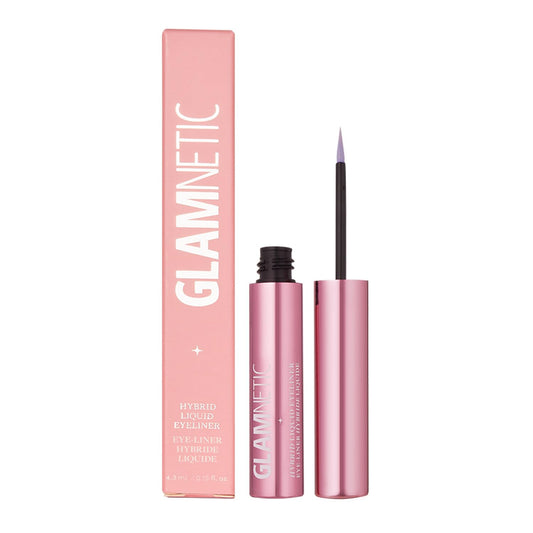 Glamnetic Hybrid Magnetic Eyeliner, Liquid Clear, for Eyelashes - Waterproof & Smudge Proof Liner | All-Day Hold for Magnetic Lashes, Quick-Drying