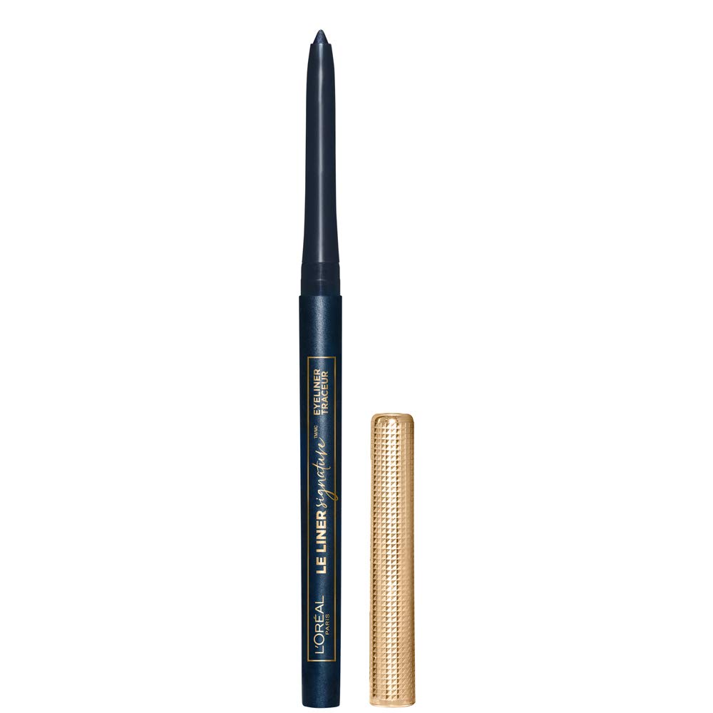 L’Oréal Paris Makeup Le Liner Signature Mechanical Eyeliner, Easy-Glide, Smudge Resistant, Bold Color, Long Lasting, Waterproof Eyeliner, Blue Jersey