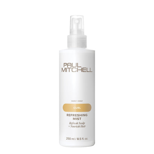 Paul Mitchell Refreshing Mist, Refreshes Scalp + Nourishes, For Curly + Coily Hair, 8.5 fl. oz
