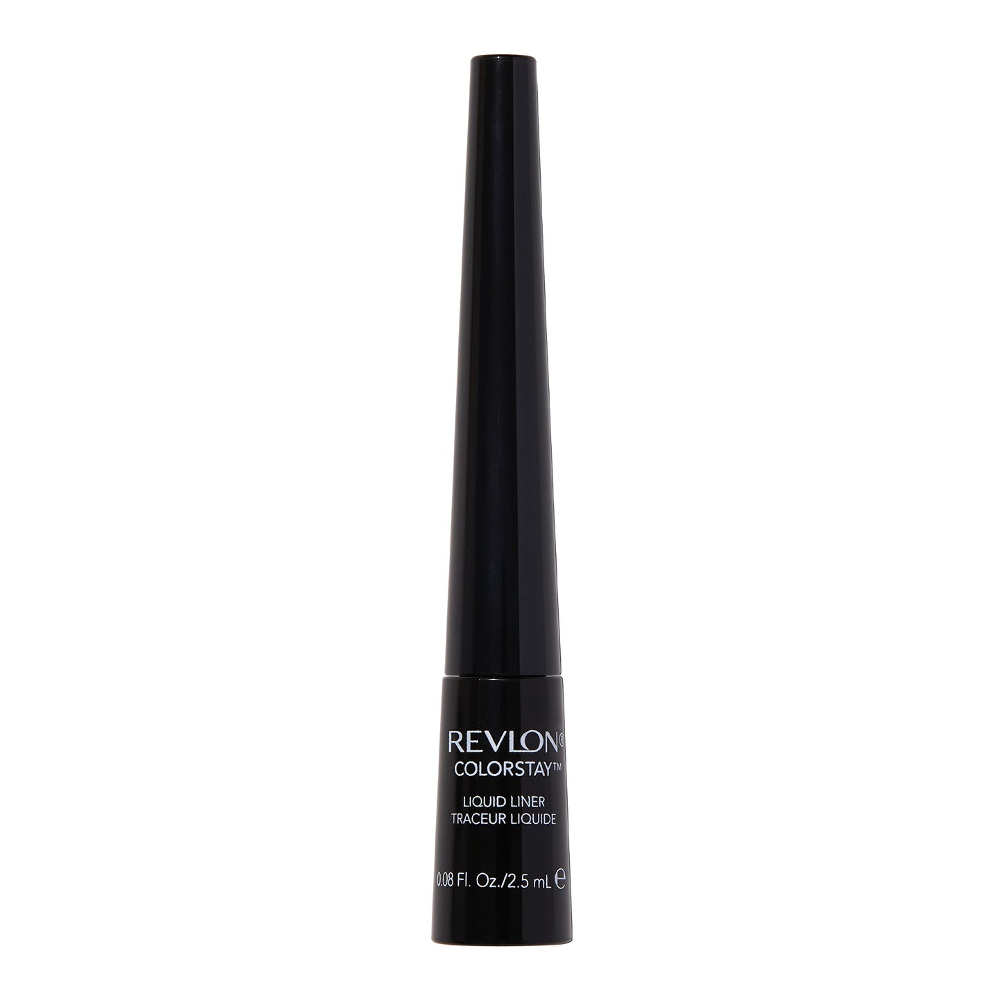 Revlon Liquid Eyeliner, ColorStay Eye Makeup, Waterproof, Smudgeproof, Stocking Stuffer for Her, Longwearing with Ultra-Fine Tip, Blackest Black
