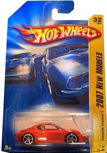 Hot Wheels 2007-032/156 First Editions 32/36 RED Porsche Cayman S ...