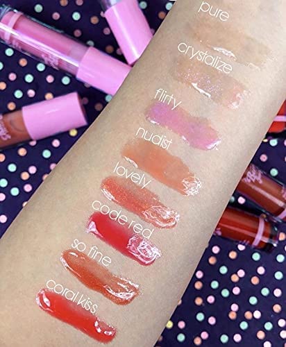 Berry Juicy Lip Gloss - Pure by Rude Cosmetics for Women - 0.14 oz Lip Gloss