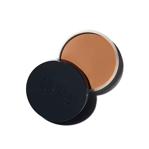 Saie Sun Melt Cream Bronzer - Buildable Balm Face Bronzer for Effortless Sculpting - Cream Contour Enriched with Vitamin C, Nourishing Skincare