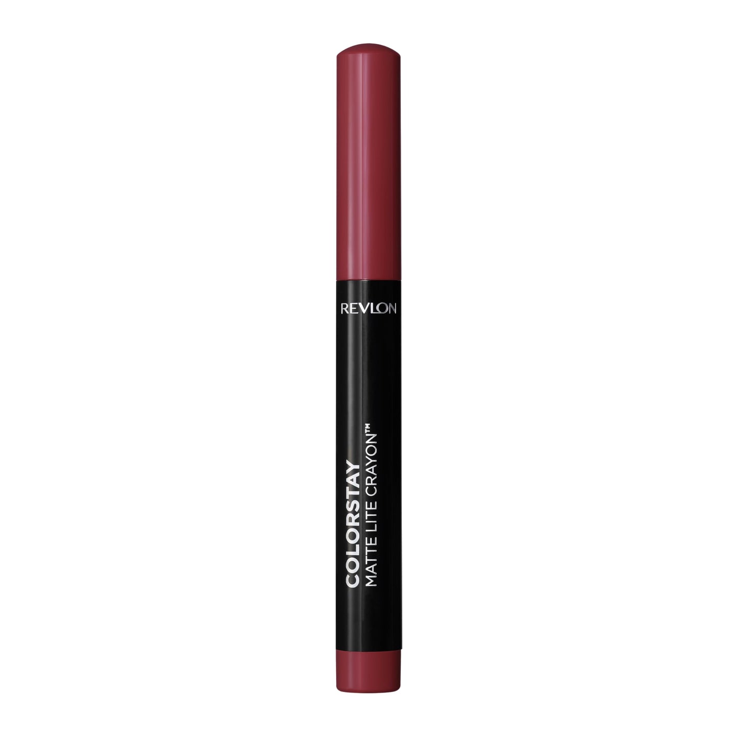 REVLON ColorStay Matte Lite Crayon Lipstick with Built-in Sharpener, Smudge-proof, Water-Resistant Non-Drying Lipcolor, 011 Lifted, 0.049 oz
